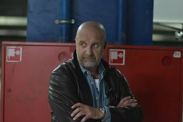 Leonid Jarmolnik - Nočnyje straži - Z natáčení