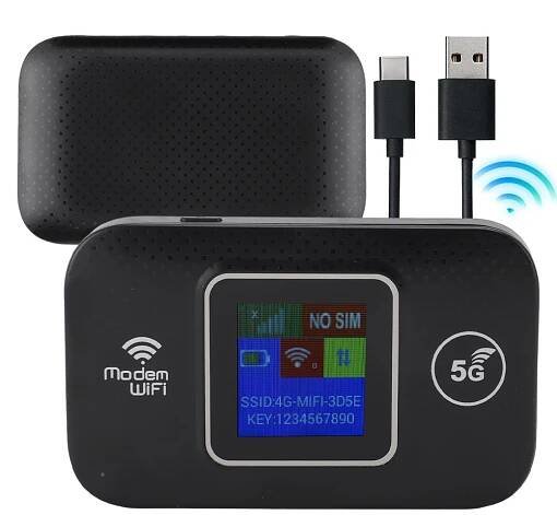 MOBILNÍ WIFI ROUTER 150 MBPS CESTOVNÍ NA 4G SIM KARTU, PŘENOSNÝ