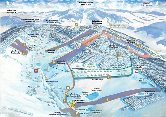 Ski areál Čenkovice pod Bukovou horou