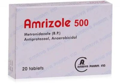Amrizole 500mg Tablets - Rosheta