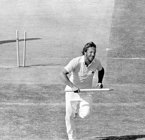 The famous Edgbaston stump sold for £7,000