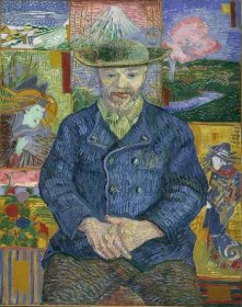 Portrait of Père Tanguy Van Gogh Reproduction, hand-painted in oil on canvas