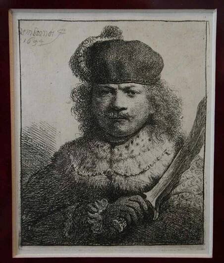 REMBRANDT V LIBERCI. Galerie Liberec vystavuje jeho devětadvacet grafických listů s portréty a krajinami.