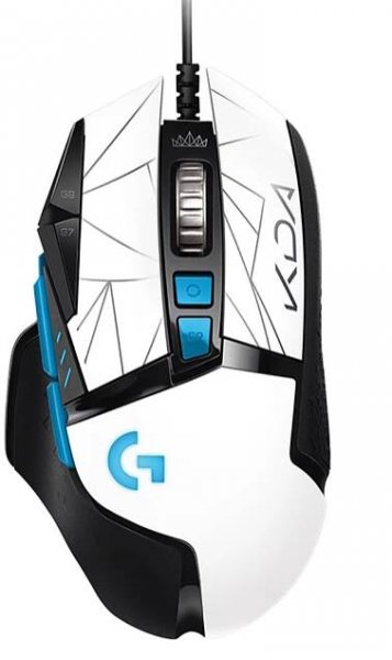 Logitech G502 HERO K/DA E-Sport-Maus Kabelgebundene Maus
