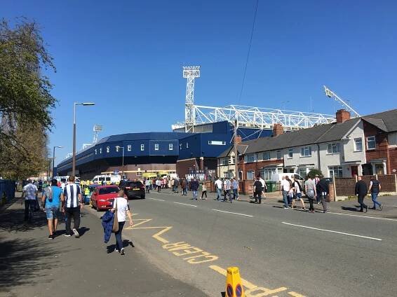 The Hawthorns - the home of West Bromwich Albion football club