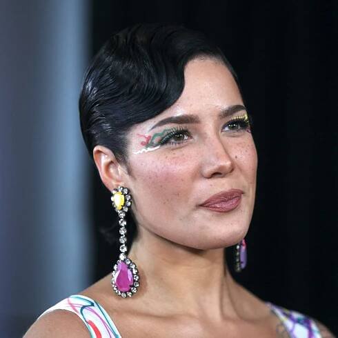 Halsey Tattooed Emoji Stars on Her Head After Getting a Buzz Cut