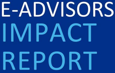 Title page: E-Advisors Impact Report