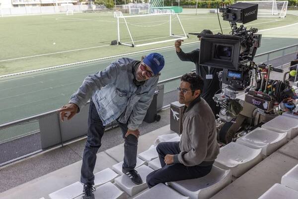 Tristan Séguéla, Jamel Debbouze - Mercato - Z natáčení
