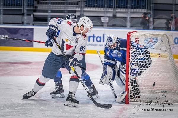 Hokejový zápas HC Slovan Bratislava - HK Poprad v rámci Tipos Extraliga