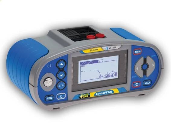 Metrel MI 3109 ST Eurotest PV - Tester solárních panelů- Revizeshop.cz