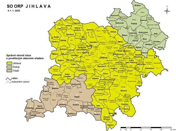 ORP Jihlava | Kraj Vysočina