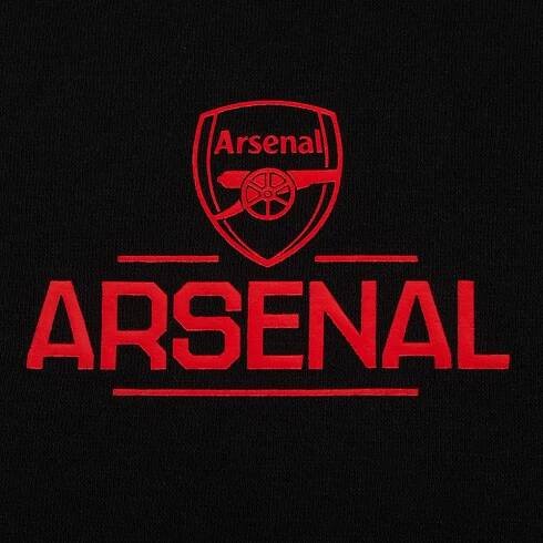 FC Arsenal pánská mikina s kapucí Zip black - FAN-store.cz