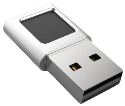Čtečka otisků prstů Mini USB Biometrický skener Přihlásit se Odemknout