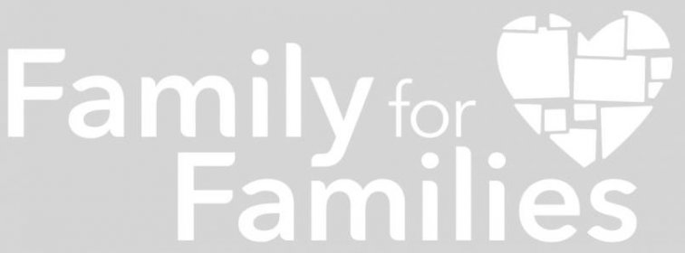 Family for Families logo (white)