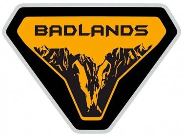 Unique Ford Bronco® Badlands® logo