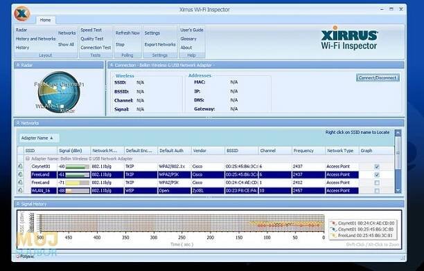 Xirrus Wi-Fi Inspector - stahnu.cz