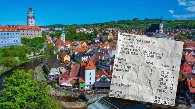 Český Krumlov zasáhla kauza lahve vody za tři stovky. Turistická ostuda, nebo normál?