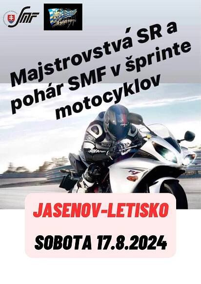 Majstrovský seriál šprintérov pokračuje v Jasenove