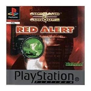 PS1 Command & Conquer Red Alert platinum