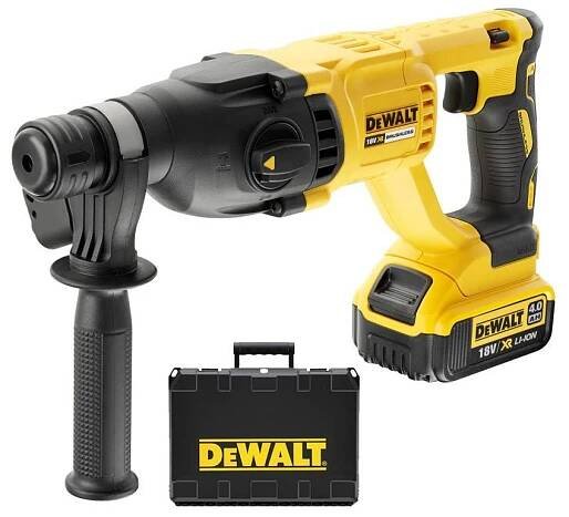DeWalt DCH133M1 bezuhlíkové kombinované kladivo SDS Plus 18V 1x4,0Ah