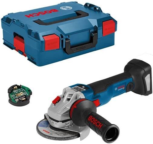 Ivo GRANDIČ - Brusky, řezačky, hoblíky - Bosch - Bosch GWS 18V-10 SC aku úhlová bruska 125 mm + L-BOXX 2, 06019G340B