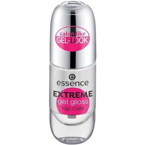 essence gélový nadlak EXTREME gel gloss 1×8 ml, lak na nechty