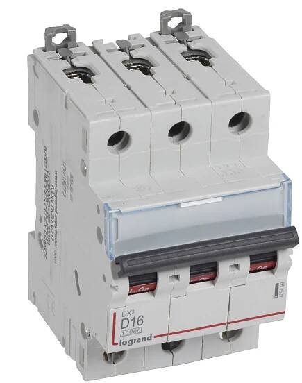 409499 DX3 JISTIČ 3P D16 10000A/16KA