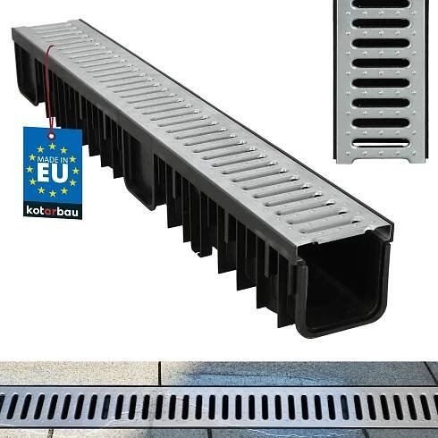 Lineární odvodňovací žlab 1m mřížový kanál