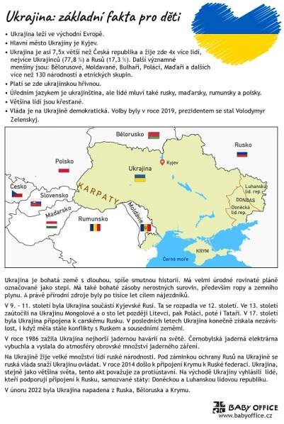 Co se děje na Ukrajině: vysvětlení pro děti - Baby Office 