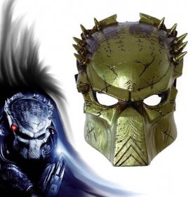 Maska Predátora "Wolf" - Alien Vs Predator 2 - 28 cm