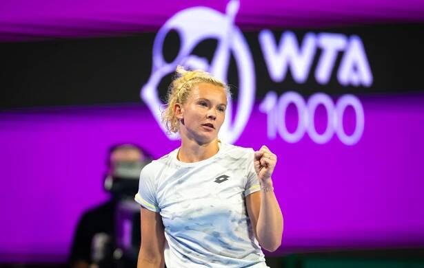 Siniakova knocks out Gauff in Doha second-round upset