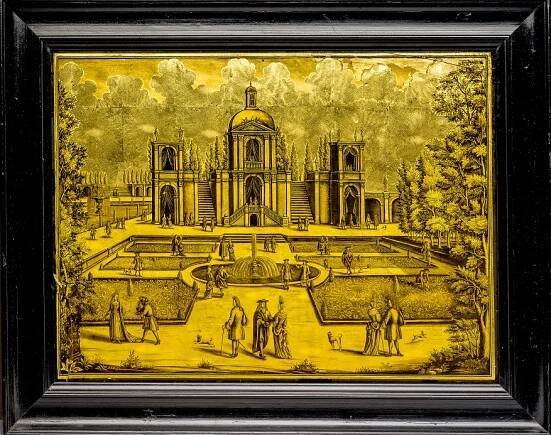 NOVÝ PŘÍRŮSTEK DO SBÍREK - PODMALBA NA SKLE DANIELA PREISSLERA - Uměleckoprůmyslové museum v Praze