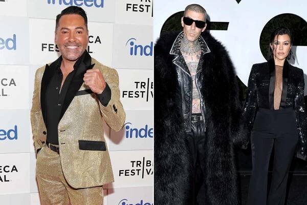 Oscar De La Hoya Talks Kourtney Kardashian, Travis Barker Pregnancy, Wishes Them ‘All the Best’ (Exclusive)