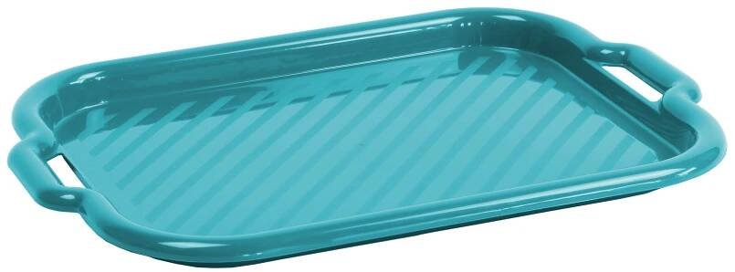 Plastový tác Clever Blue 53 x 37 x 3 cm DOMOTTI  