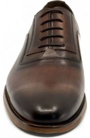 Pánská luxusní společenská obuv Dapi manager hnědá 15624