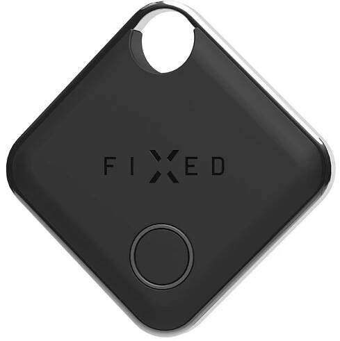 FIXED Smart tracker Tag s podporou Apple Find My černá / Smart tracker pro iOS / BT 5.0 / 1x CR2032 / IP66