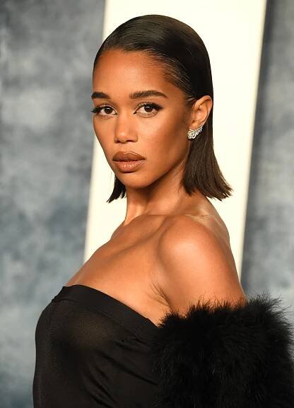 celeb thin hair Laura harrier