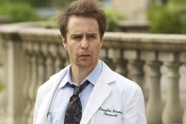 Sam Rockwell in "Better Living Through Chemistry" in 2014. 