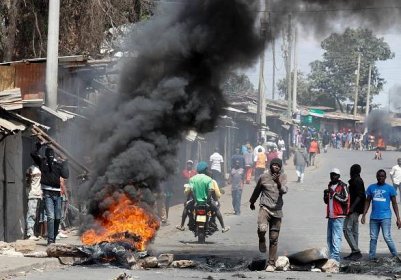 Anti-government protests against the imposition of tax hikes by the government in Nairobi