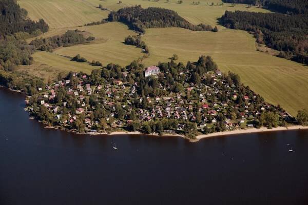 Geografie a symbolika obce – Černá v Pošumaví