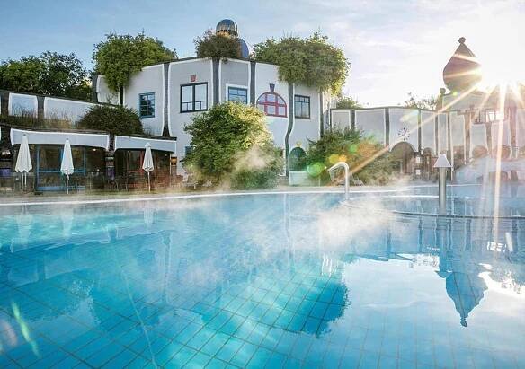 Vyhlášené lázně Rogner Bad Blumau, Rakousko Lázně a wellness