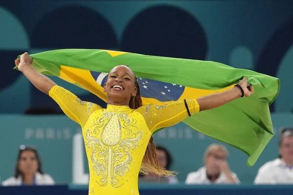 Rebeca Andrade extends gymnastics break through 2025 World Championships - NBC Sports