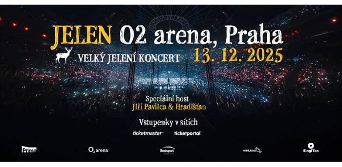 Vstupenky JELEN - VELKÝ JELENÍ KONCERT