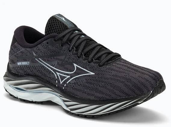Dámské běžecké boty Mizuno Wave Rider 27 Width ebony/snowcrest/black