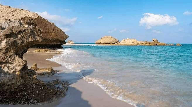 Al-Fazayeh-Strand in Salala