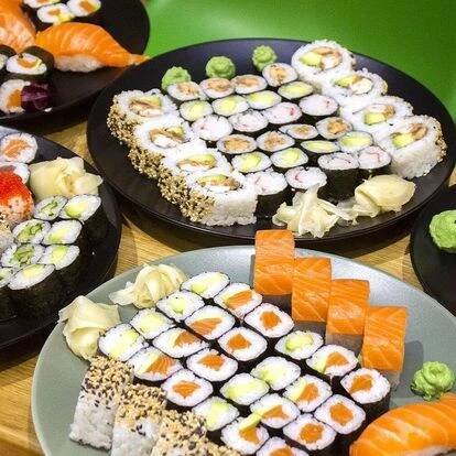 Sushi sety v bistru v brněnském OC Globus