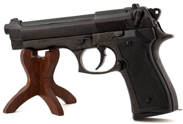 Pistole Beretta 92 Itálie 1975 - dekorační replika