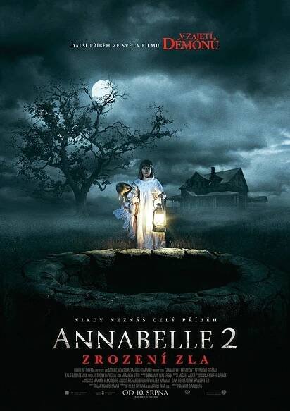 Annabelle 2: Zrození zla - program a vstupenky online