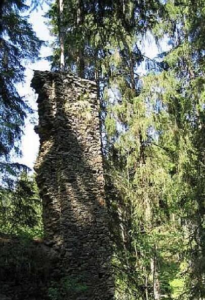 Turistické listy | Hrad Hus byl sídlem zemského škůdce Habarta z Lopaty | Místopis
