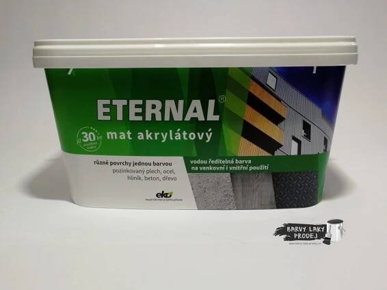 ETERNAL MAT AKRYLÁT 01 bílý 5kg - Barvy-laky-prodej.cz